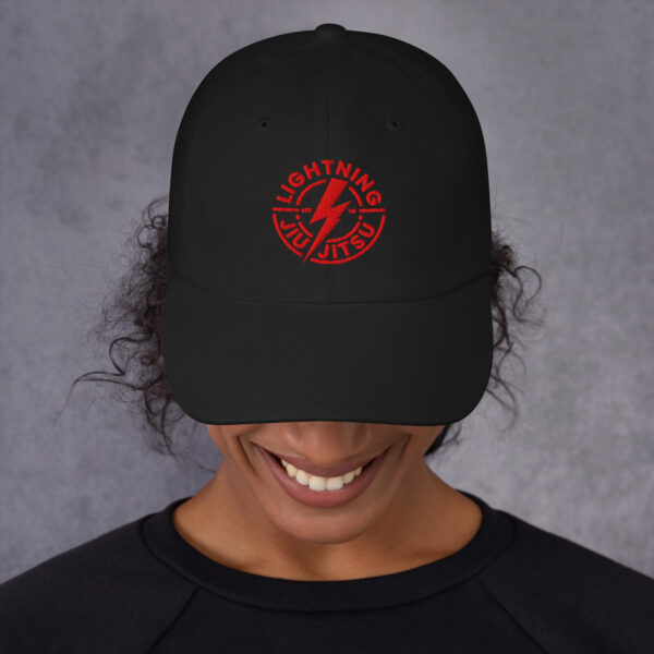 Red Logo - Lightning Jiu-Jitsu Baseball Cap