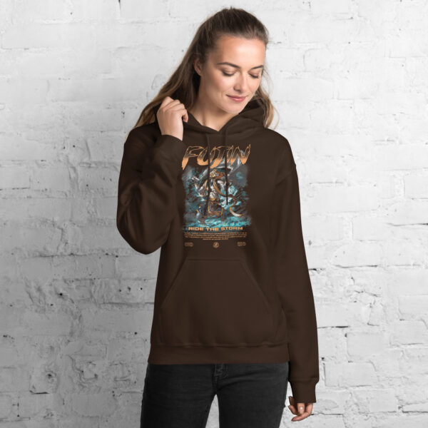 Fujin Lightning Jiu-Jitsu - Storm Gods Line Hoodie - Image 10