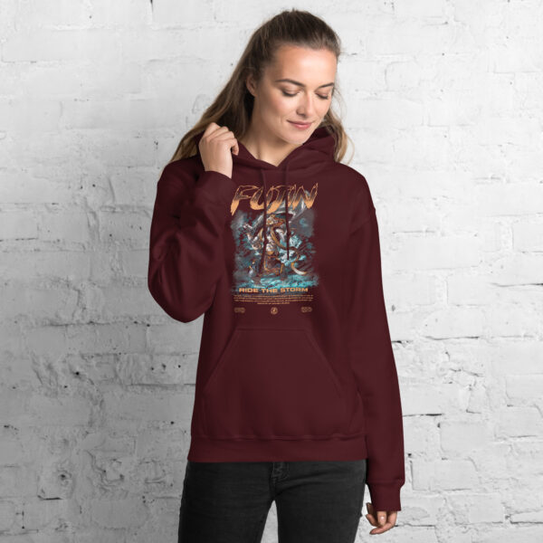 Fujin Lightning Jiu-Jitsu - Storm Gods Line Hoodie - Image 7