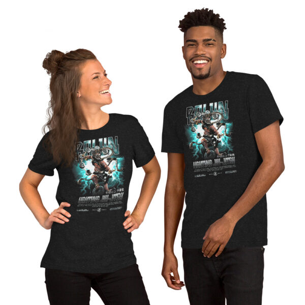 Raijin Lightning Jiu-Jitsu Storm Gods Line - Premium Organic T-shirt