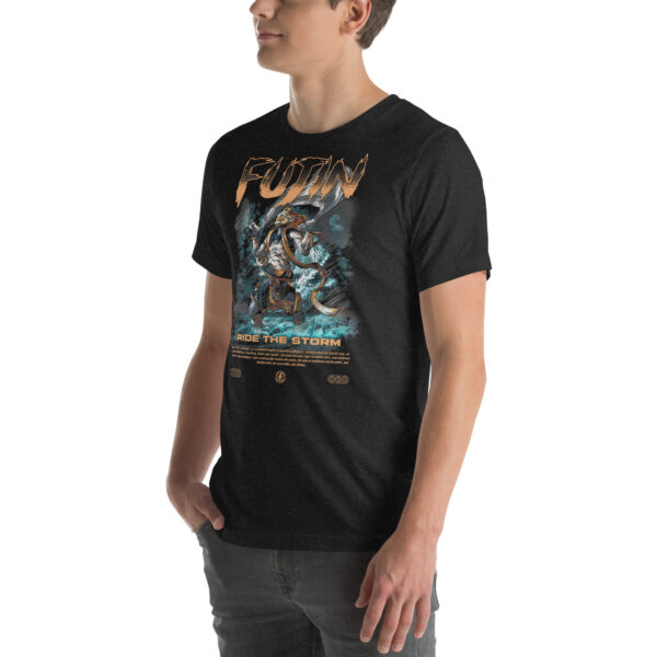 Fujin Lightning Jiu-Jitsu - Storm Gods Line Premium Organic T-shirt - Image 2