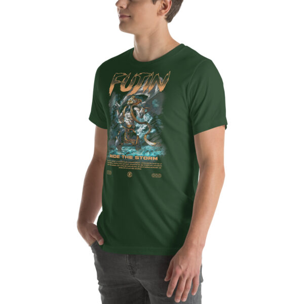 Fujin Lightning Jiu-Jitsu - Storm Gods Line Premium Organic T-shirt - Image 23
