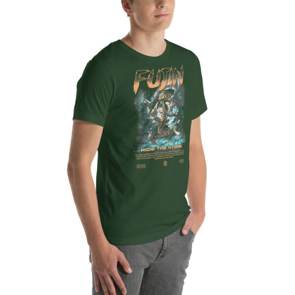 Fujin Lightning Jiu-Jitsu - Storm Gods Line Premium Organic T-shirt - Image 24