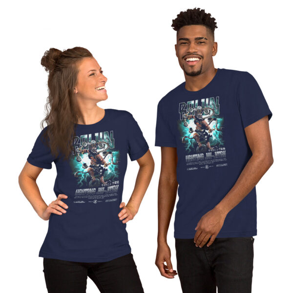Raijin Lightning Jiu-Jitsu Storm Gods Line - Premium Organic T-shirt - Image 5