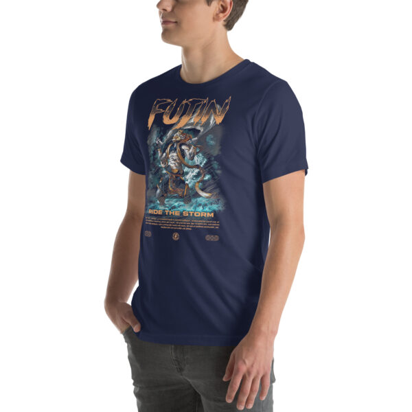 Fujin Lightning Jiu-Jitsu - Storm Gods Line Premium Organic T-shirt - Image 17
