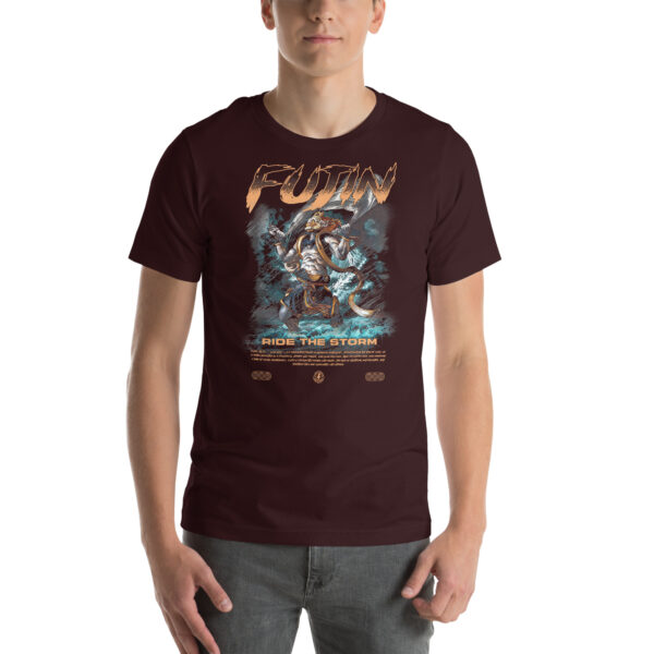 Fujin Lightning Jiu-Jitsu - Storm Gods Line Premium Organic T-shirt - Image 10