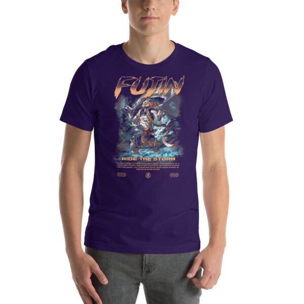 Fujin Lightning Jiu-Jitsu - Storm Gods Line Premium Organic T-shirt - Image 15