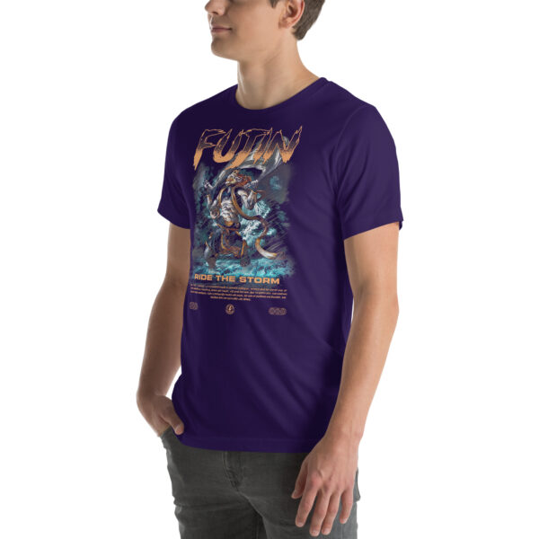 Fujin Lightning Jiu-Jitsu - Storm Gods Line Premium Organic T-shirt - Image 13