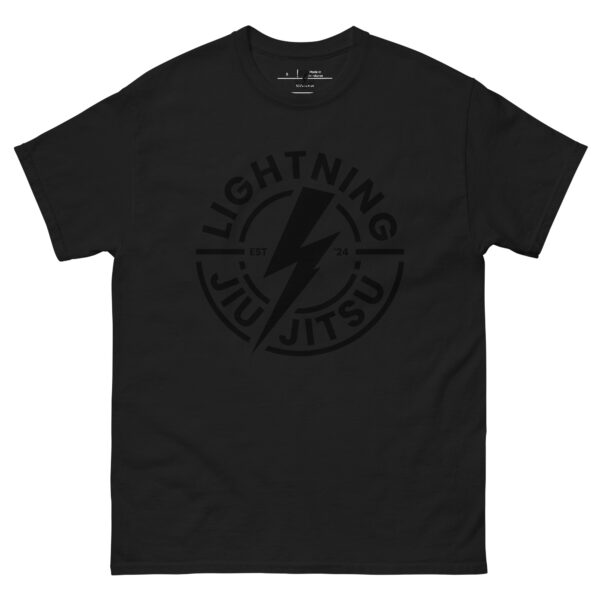 Black Logo - Lightning Jiu-Jitsu Unisex Shirt - Image 3