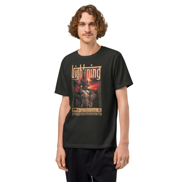 Indra Lightning Jiu-Jitsu - Storm Gods Line Premium T-shirt - Oversized