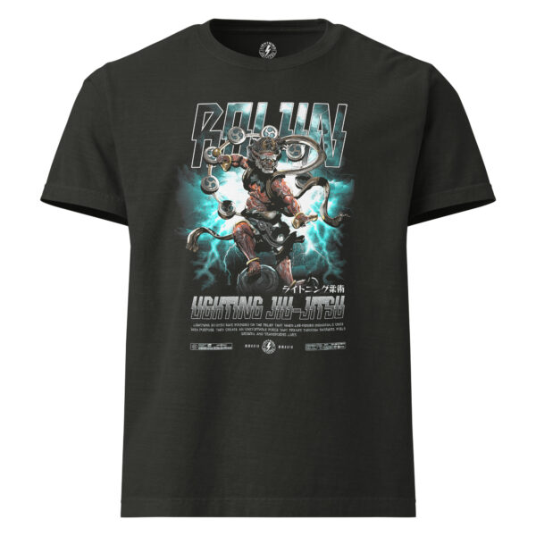 Raijin Lightning Jiu-Jitsu - Gods Line Premium Unisex T-shirt - Oversized