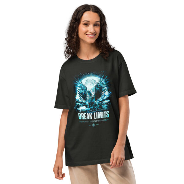 Storm Bird Lightning Jiu-Jitsu - Storm Gods Line Premium Unisex T-shirts - Oversized