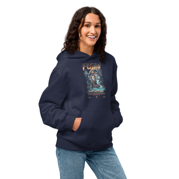 Fujin Lightning Jiu-Jitsu - Gods Line Premium Unisex Hoodie - Oversized - Image 12