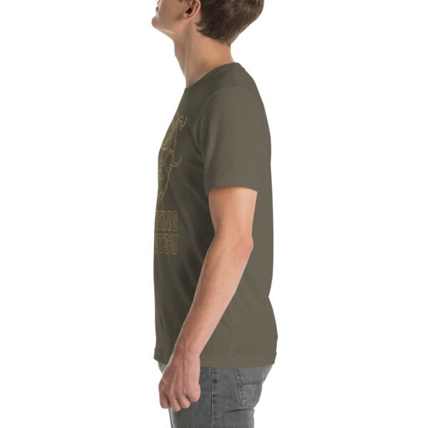 Lightning Jiu-Jitsu Gold Line - Raijin - Unisex T-shirt - Image 69