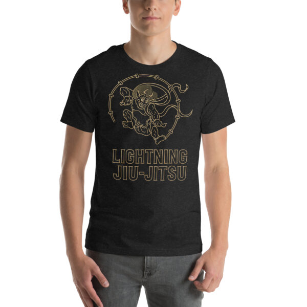 Lightning Jiu-Jitsu Gold Line - Raijin - Unisex T-shirt