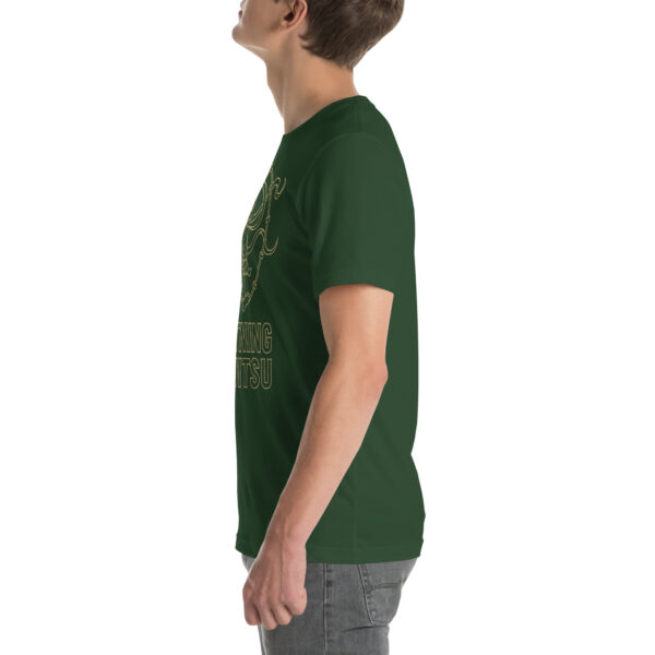 Lightning Jiu-Jitsu Gold Line - Raijin - Unisex T-shirt - Image 57