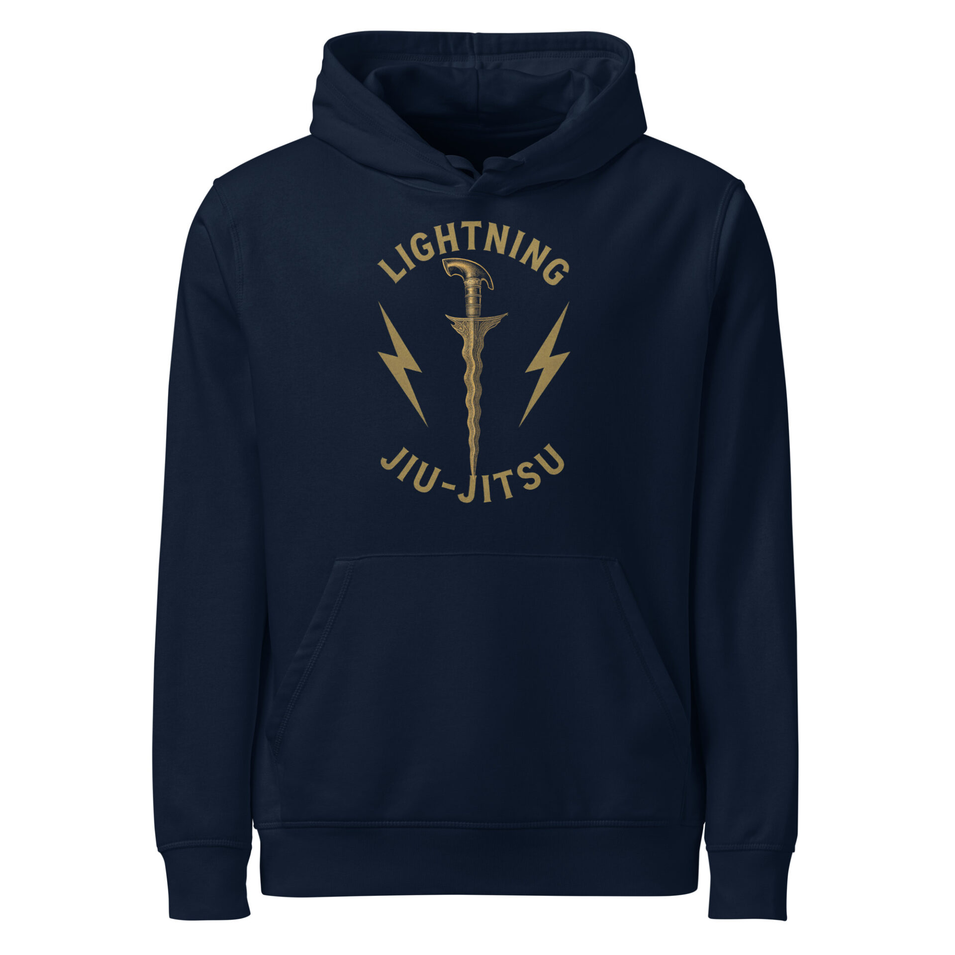 Kris Blade - Blades & Bolts - Premium Organic Mid-weight Hoodie - Image 2